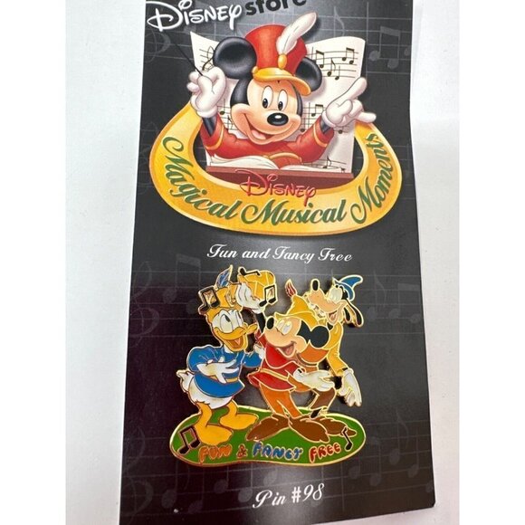 Disney Jewelry - Disney Store Pin Magical Musical Moments Pin 98 Fun and Fancy Free Goofy Mickey